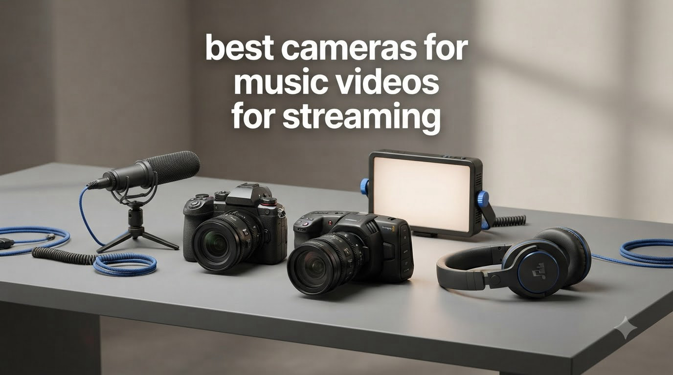 best cameras for music videos for streaming