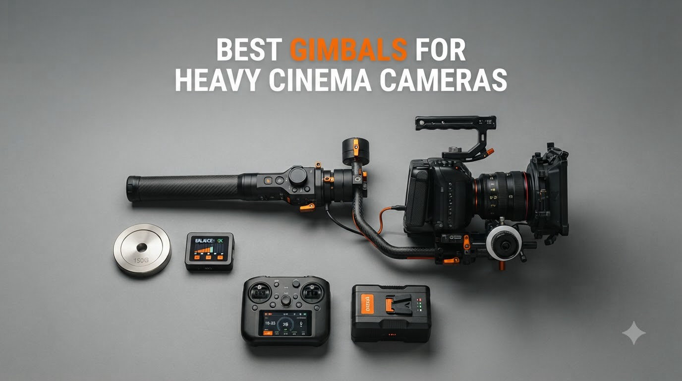 best gimbals for heavy cinema cameras