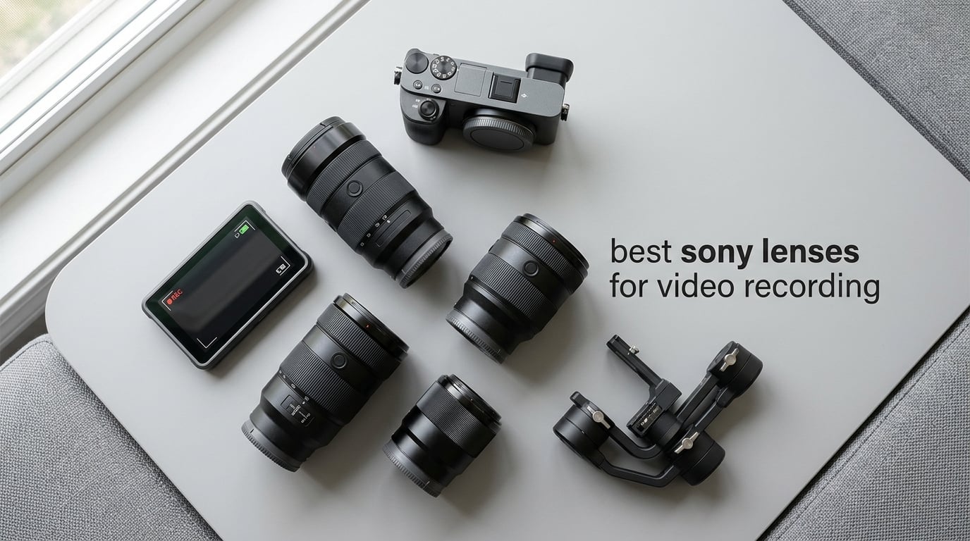 best sony lenses for video recording