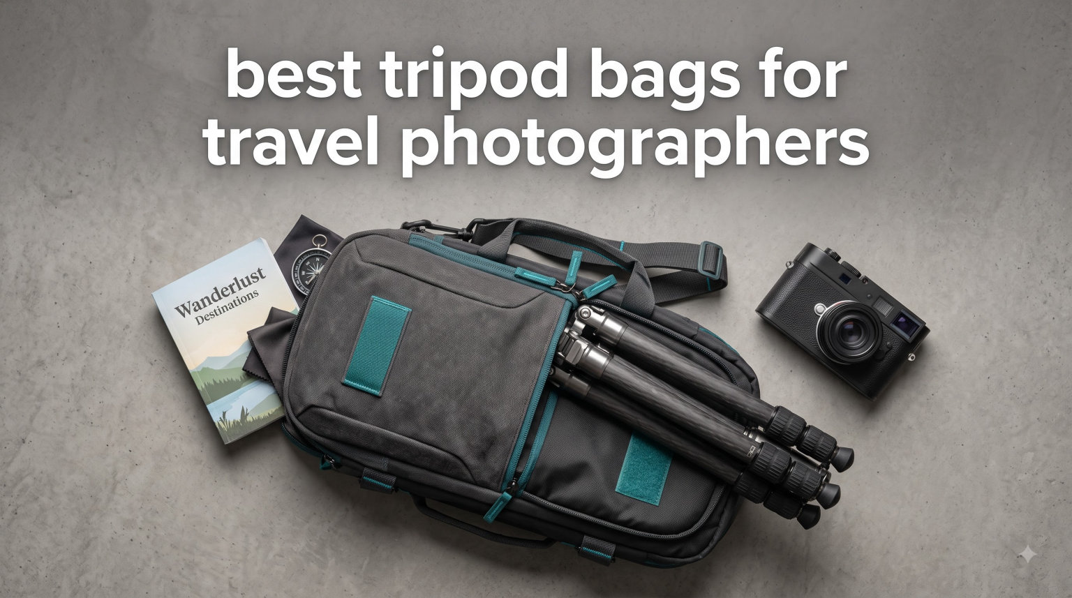 best tripod bags for travel photographers