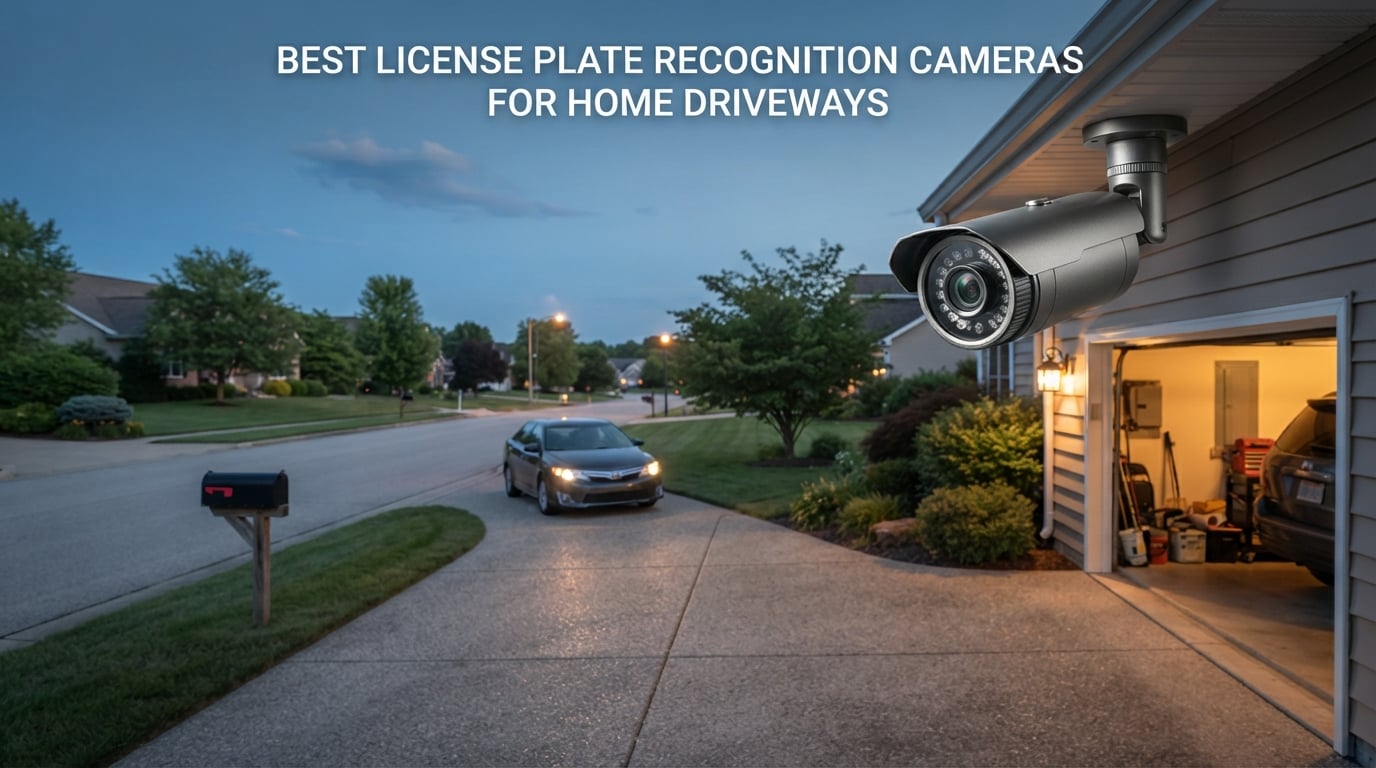 best license plate recognition cameras for home driveways