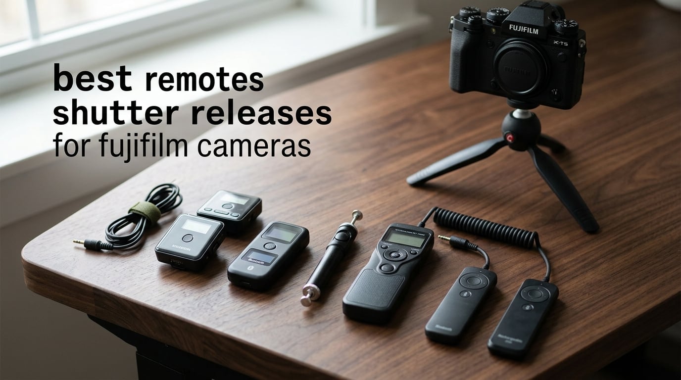 best remotes shutter releases for fujifilm cameras