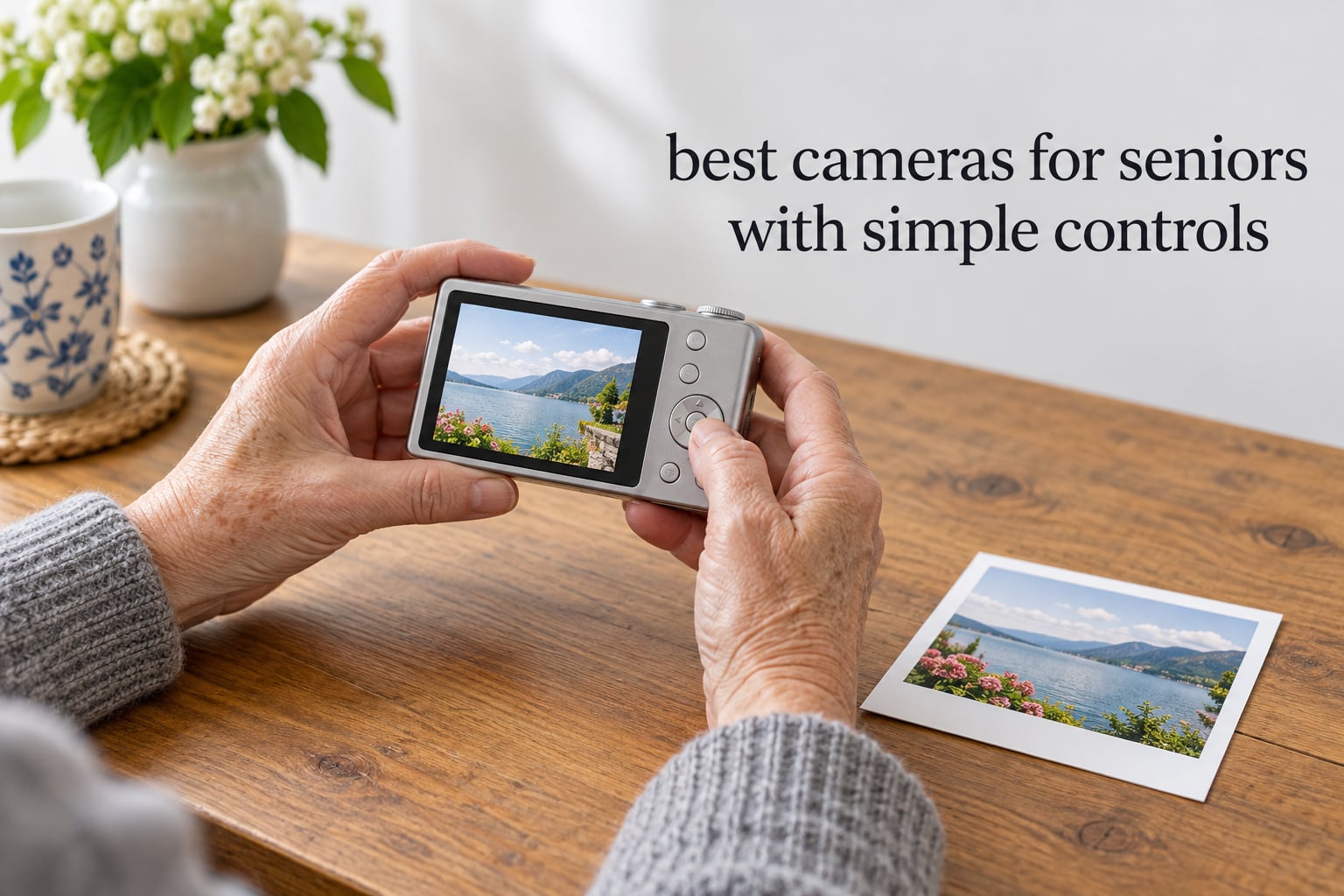 best cameras for seniors with simple controls