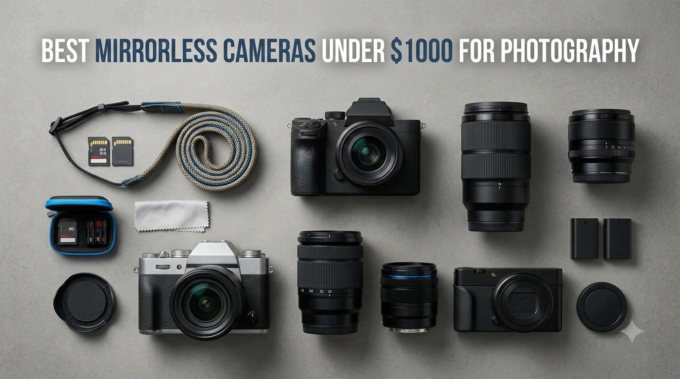 best mirrorless cameras under $1000 for photography