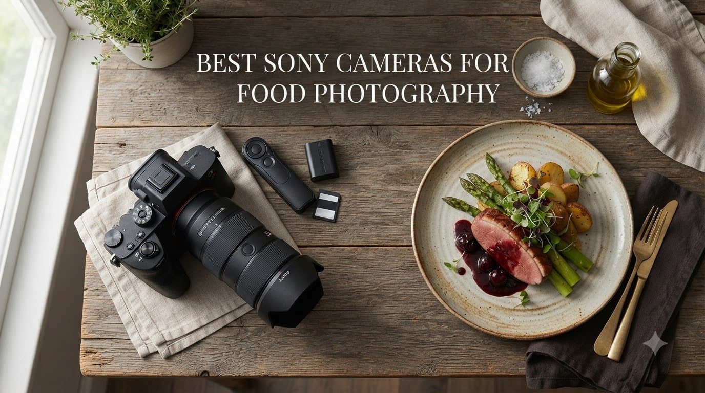 best sony cameras for food photography