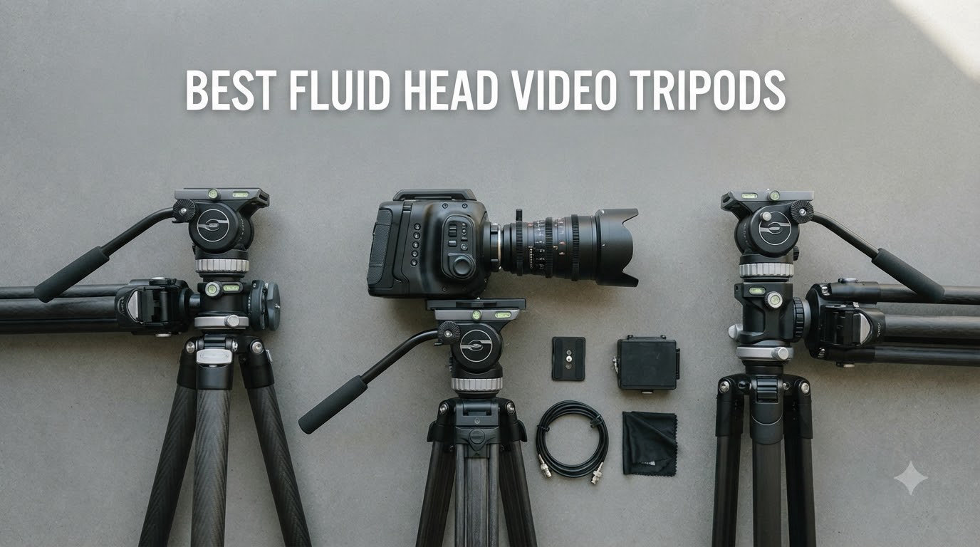 best fluid head video tripods