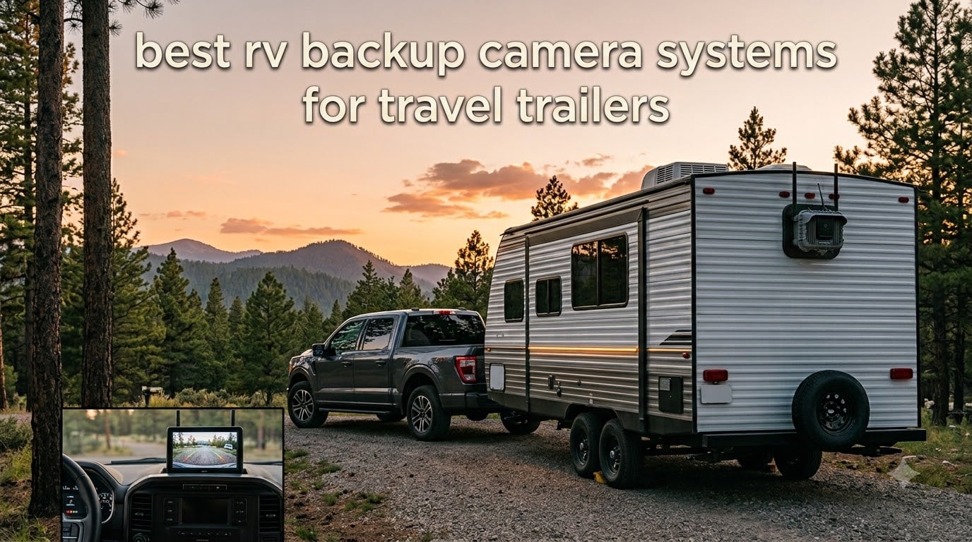 best rv backup camera systems for travel trailers