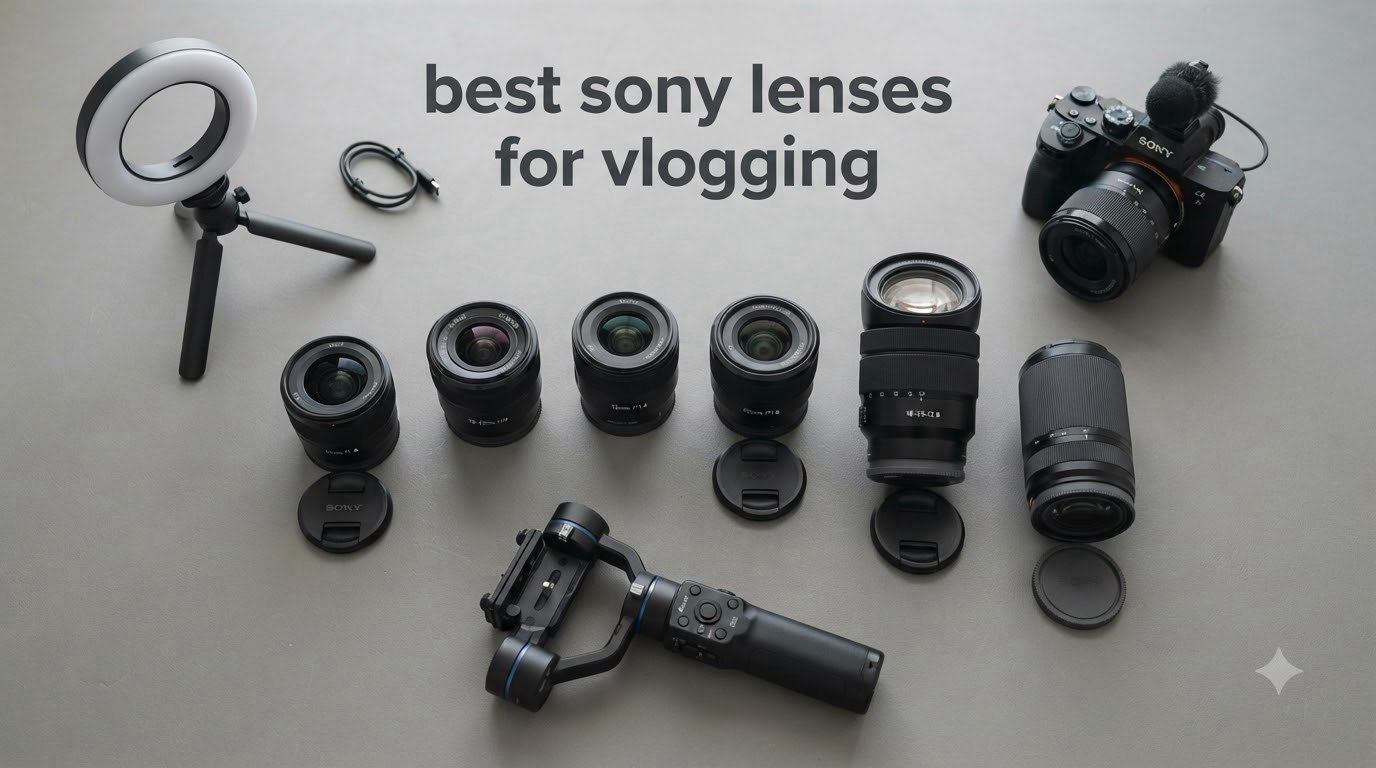 best sony lenses for vlogging