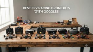 best fpv racing drone kits with goggles