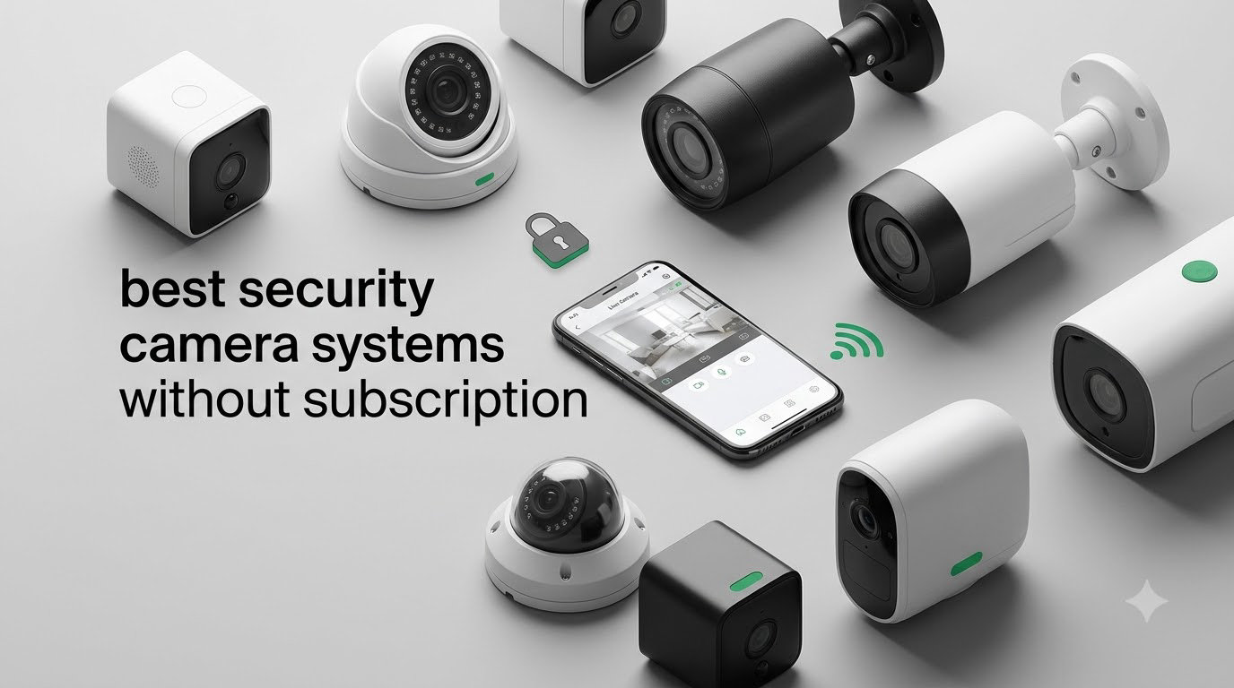 best security camera systems without subscription