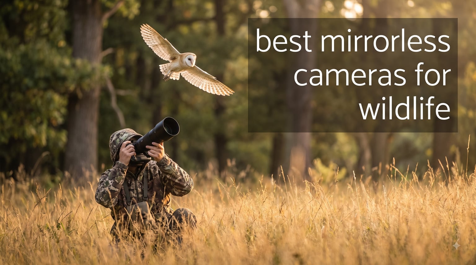 best mirrorless cameras for wildlife