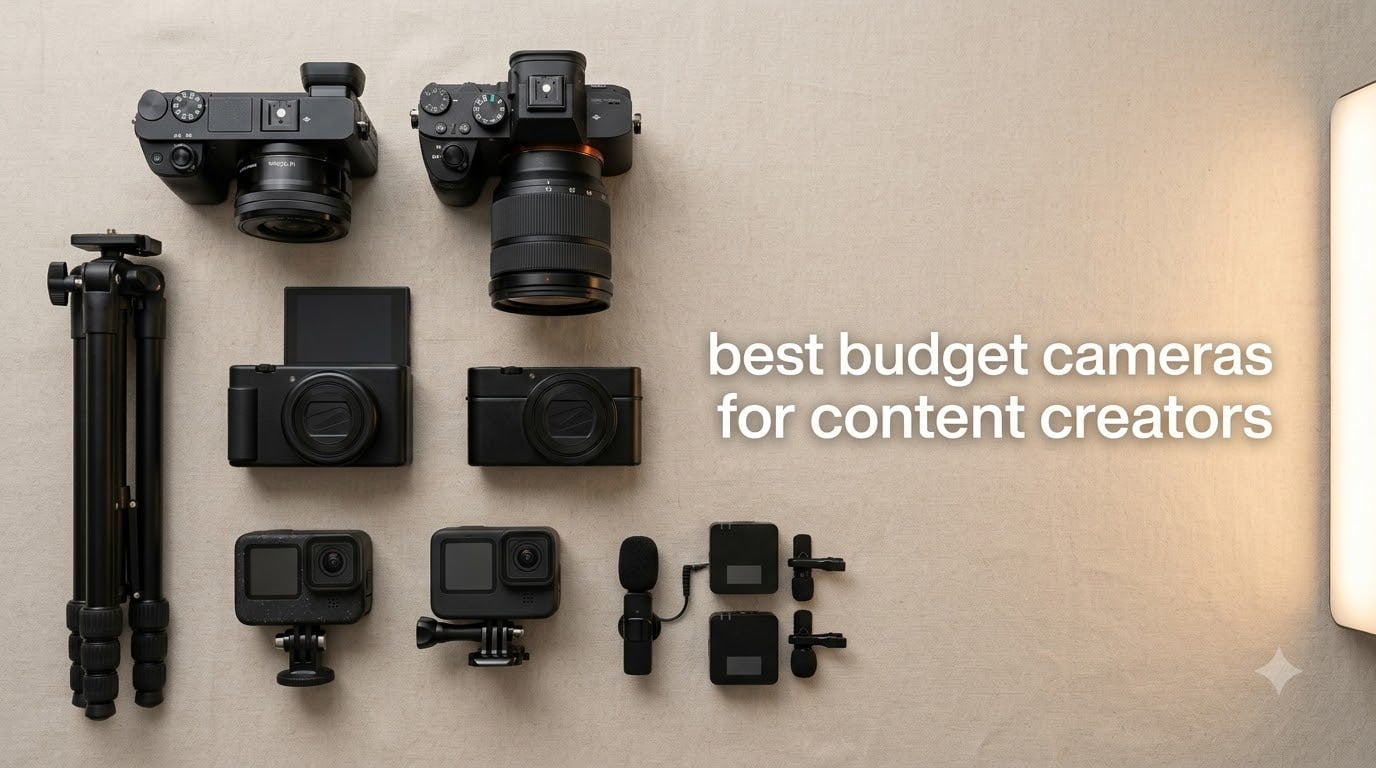best budget cameras for content creators