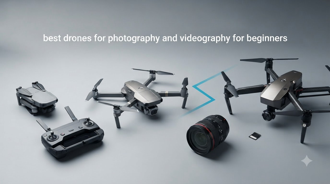 best drones for photography and videography for beginners