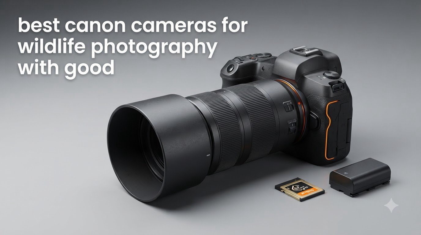 best canon cameras for wildlife photography with good