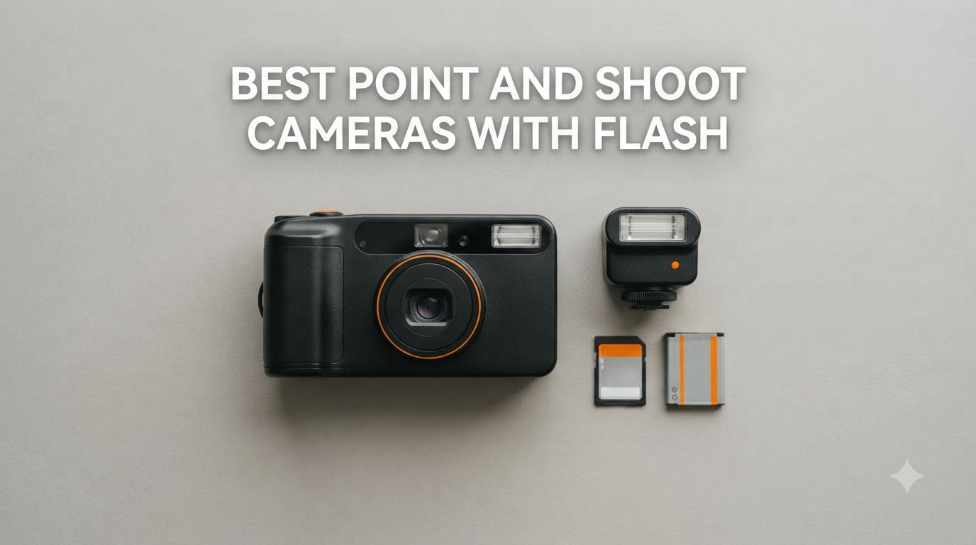 best point and shoot cameras with flash