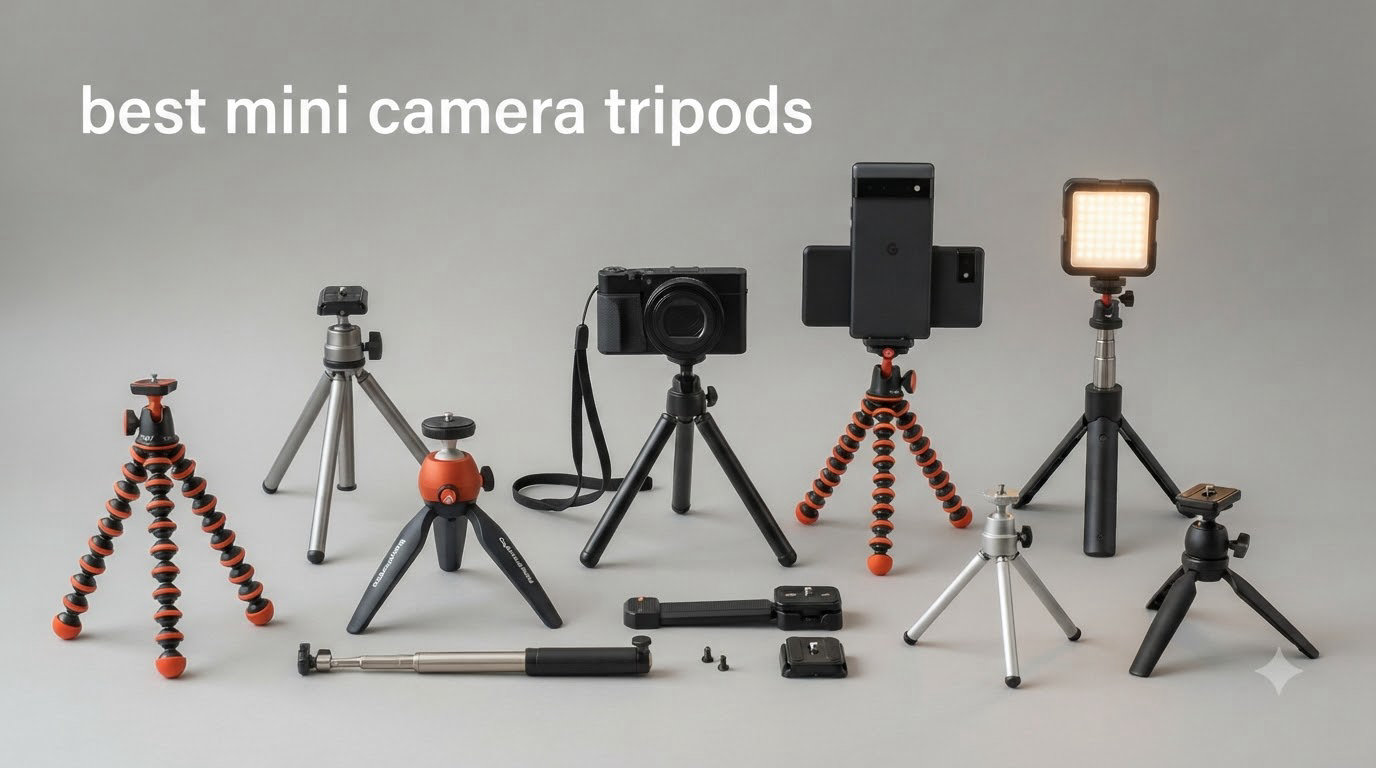 best mini camera tripods