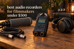 best audio recorders for filmmakers under $500