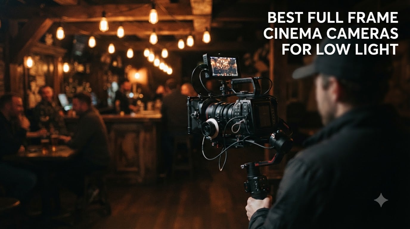 best full frame cinema cameras for low light