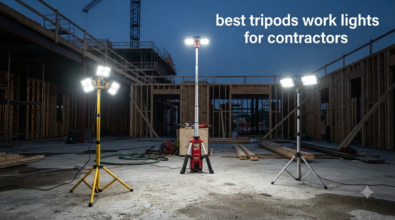 best tripods work lights for contractors