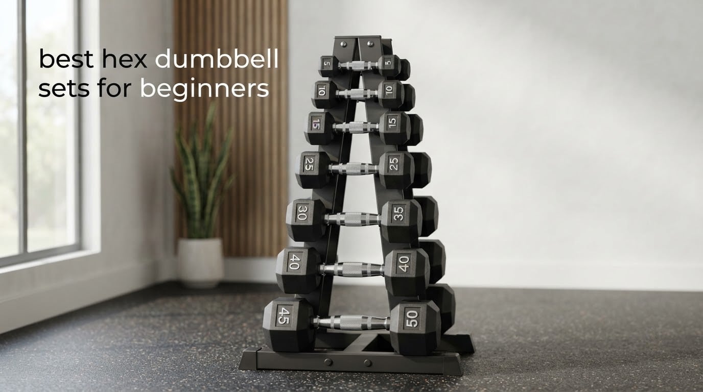 best hex dumbbell sets for beginners