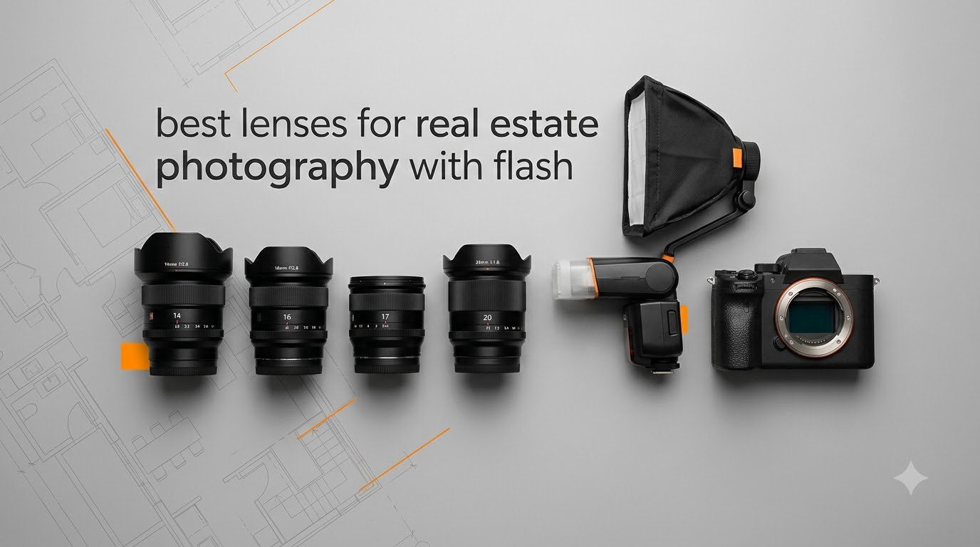 best lenses for real estate photography with flash