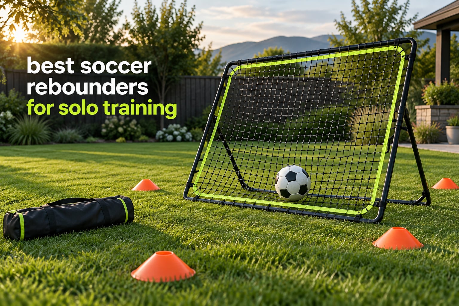 best soccer rebounders for solo training