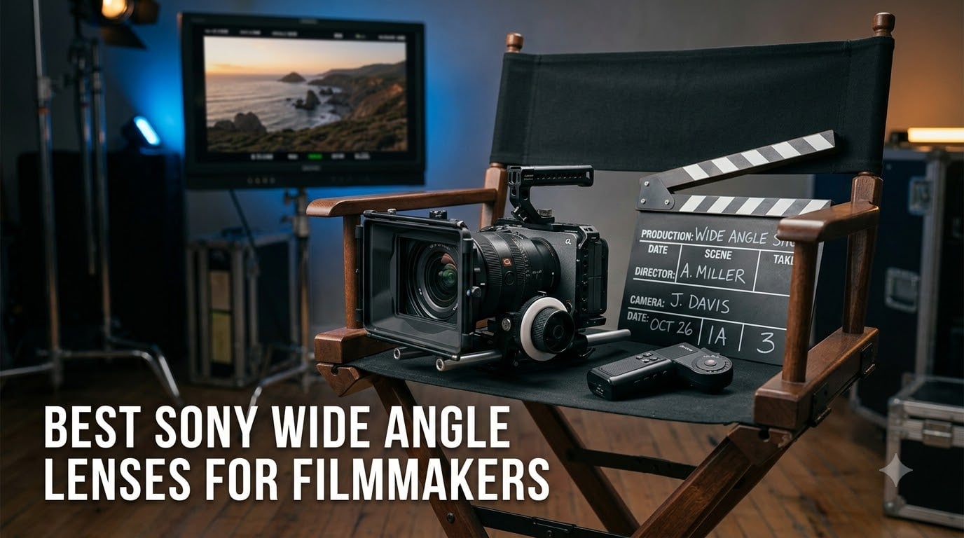 best sony wide angle lenses for filmmakers