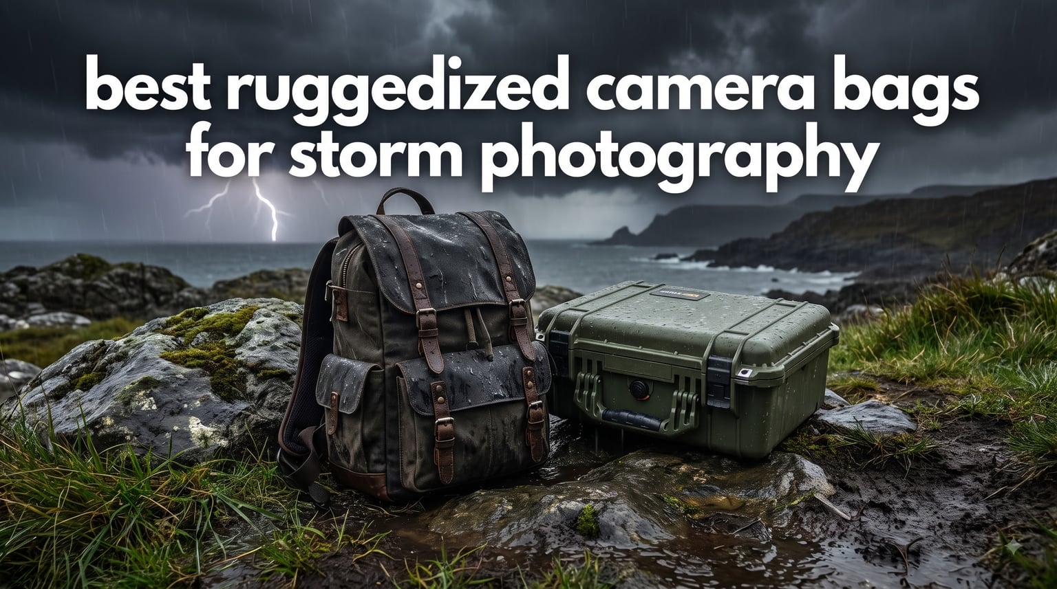 best ruggedized camera bags for storm photography