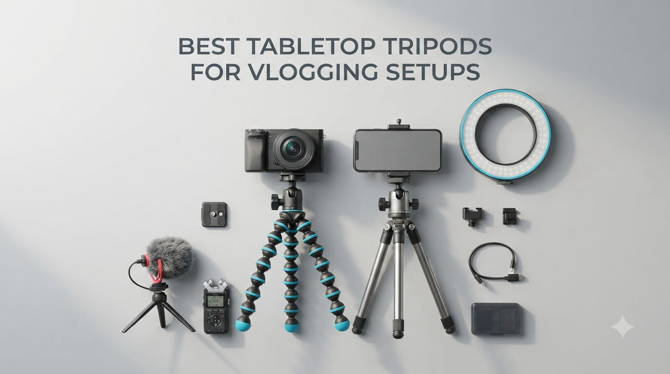 best tabletop tripods for vlogging setups