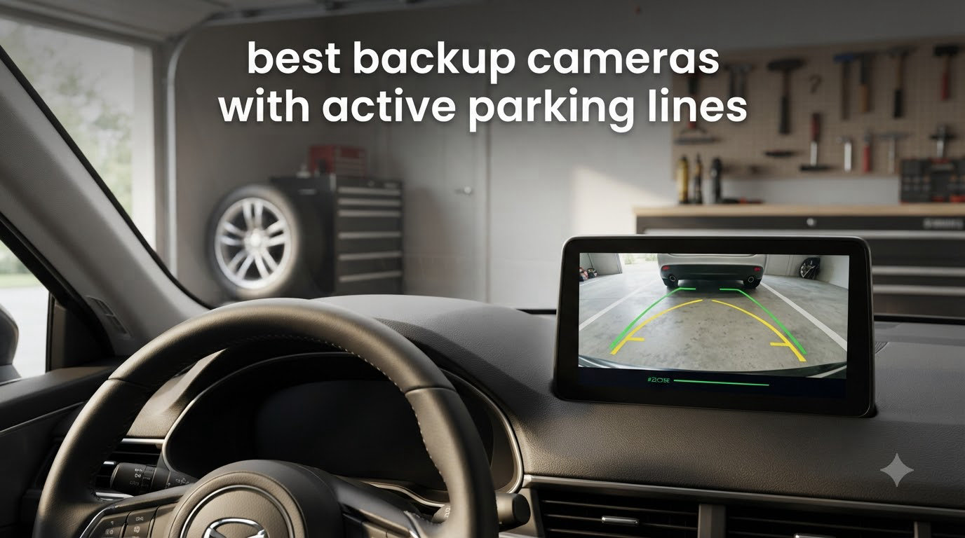 best backup cameras with active parking lines