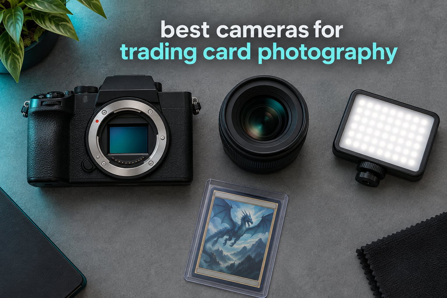 best cameras for trading card photography