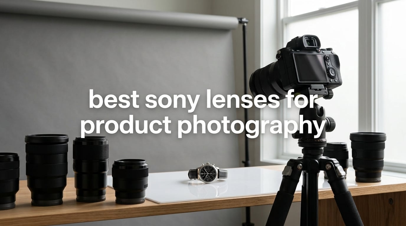 best sony lenses for product photography