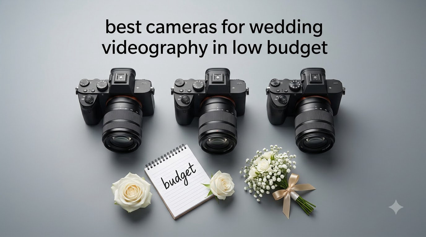 best cameras for wedding videography in low budget
