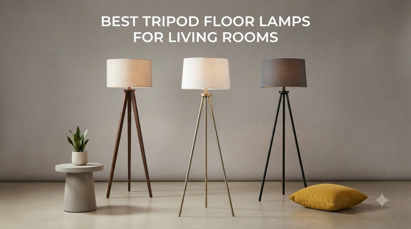best tripod floor lamps for living rooms