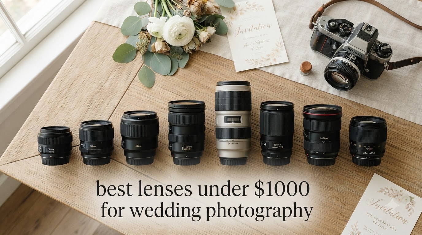 best lenses under $1000 for wedding photography
