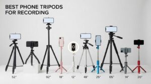 best phone tripods for recording