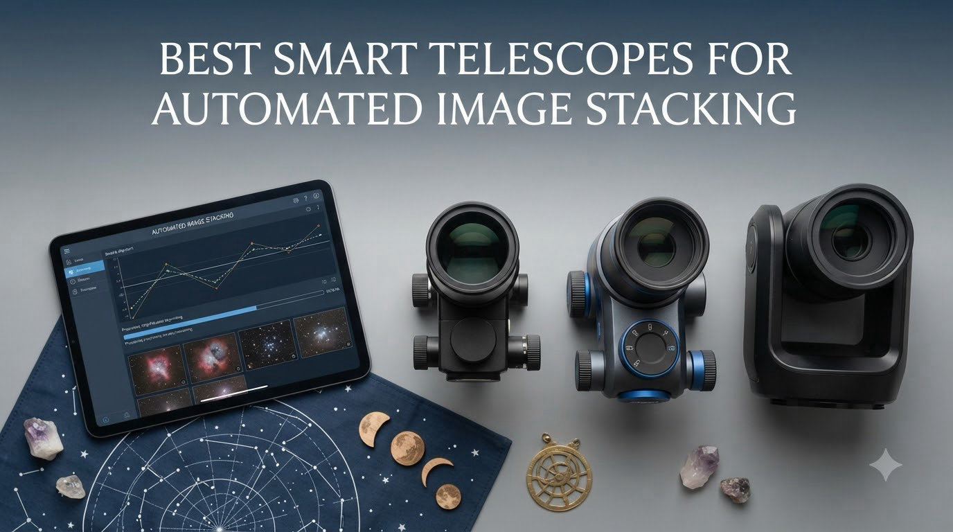 best smart telescopes for automated image stacking