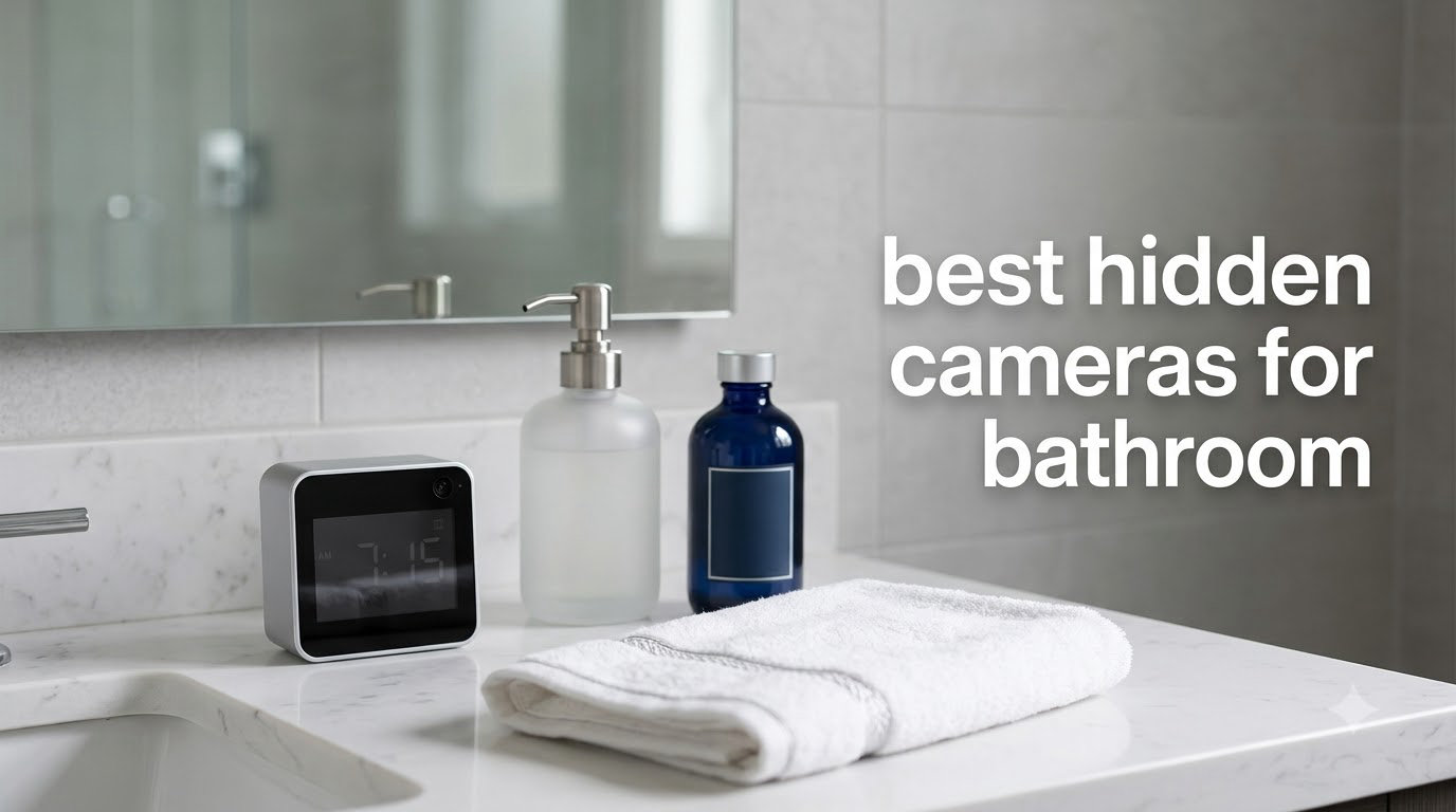 best hidden cameras for bathroom