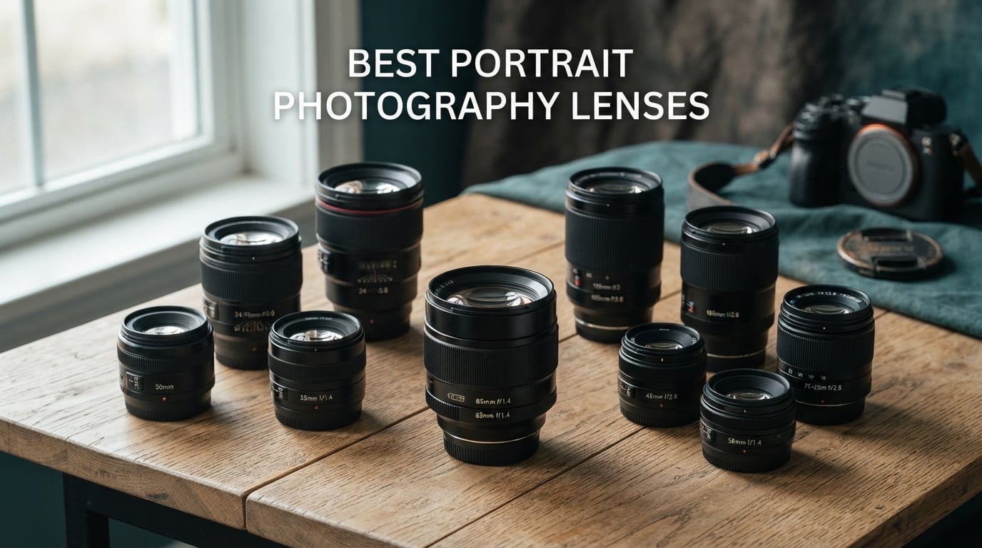 best portrait photography lenses