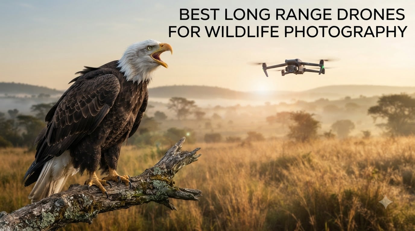 best long range drones for wildlife photography