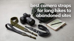 best camera straps for long hikes to abandoned sites