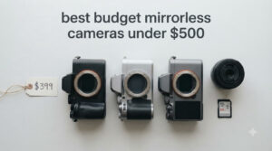 best budget mirrorless cameras under $500