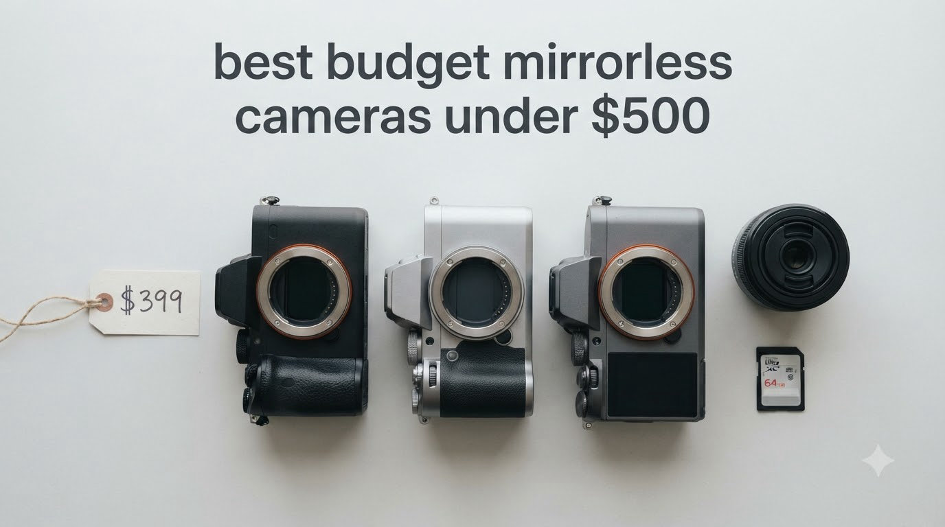 best budget mirrorless cameras under $500