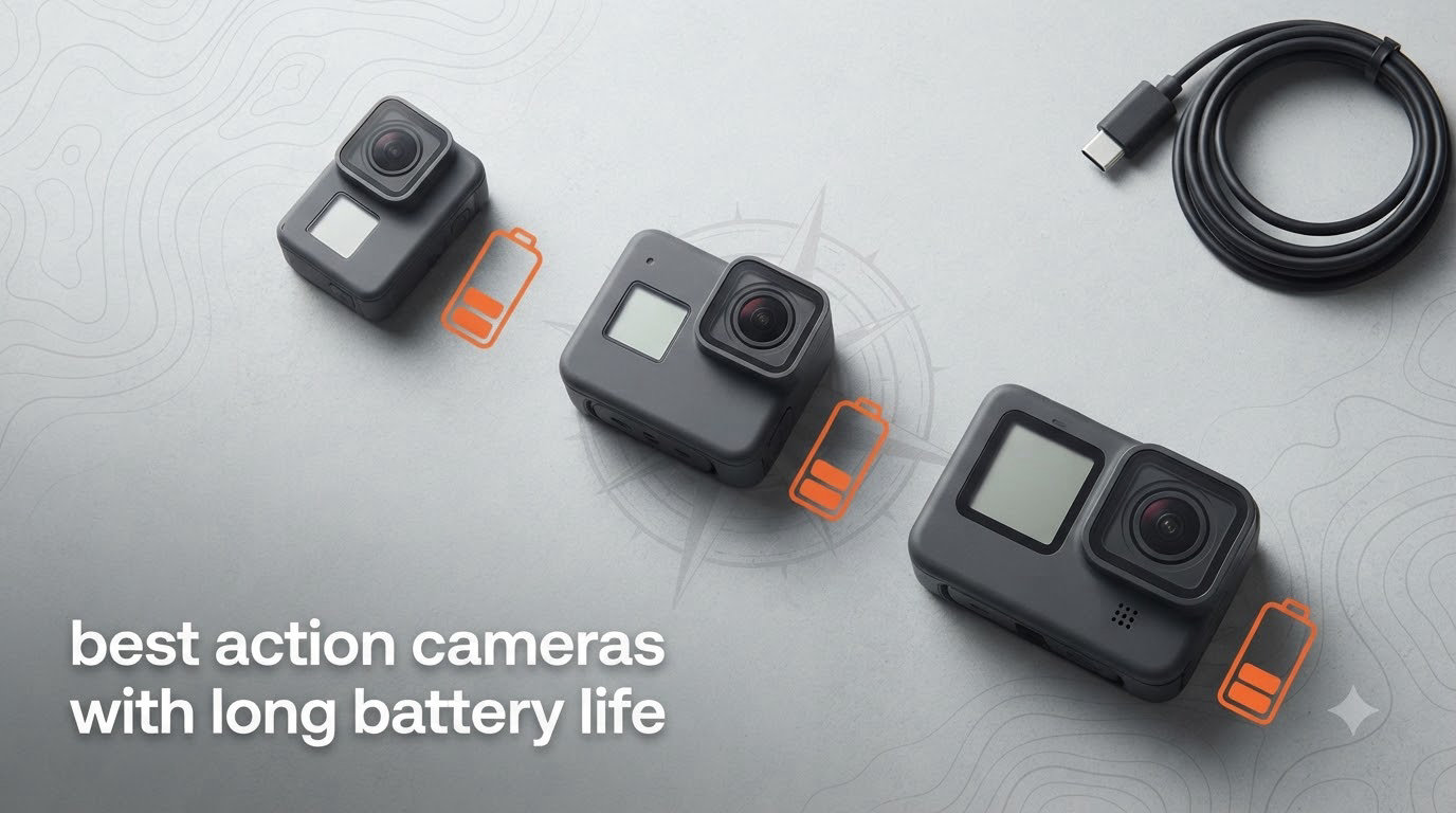 best action cameras with long battery life