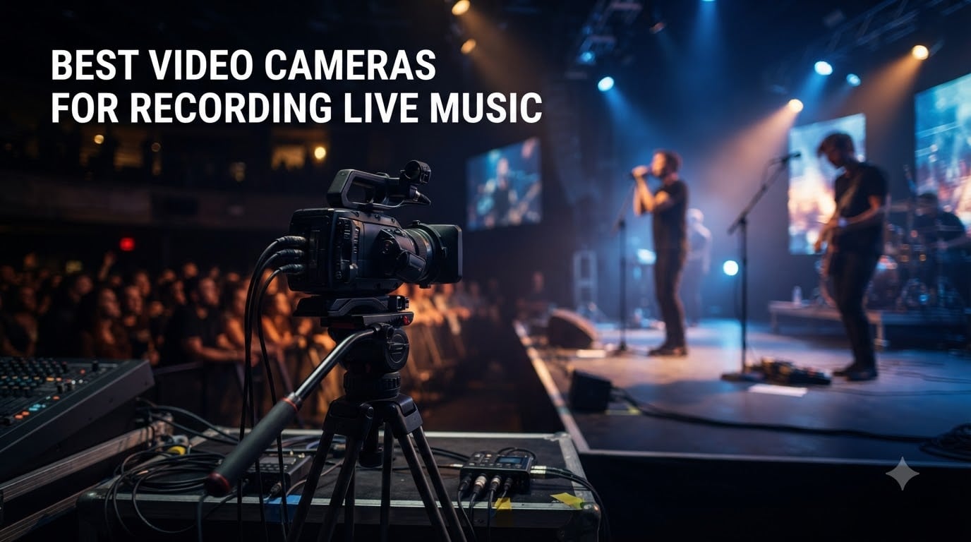 best video cameras for recording live music