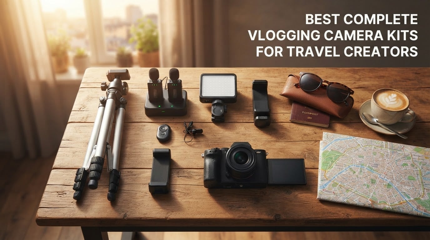 best complete vlogging camera kits for travel creators