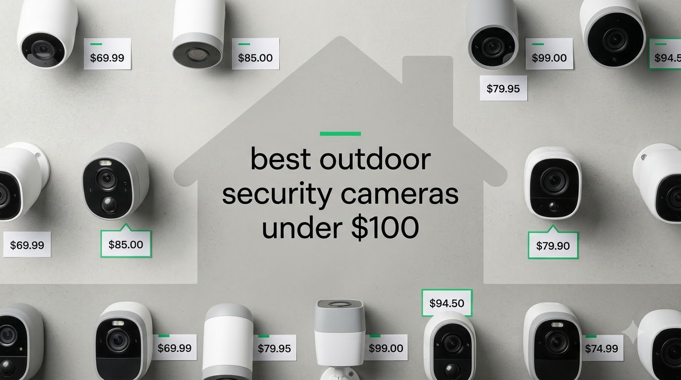 best outdoor security cameras under $100