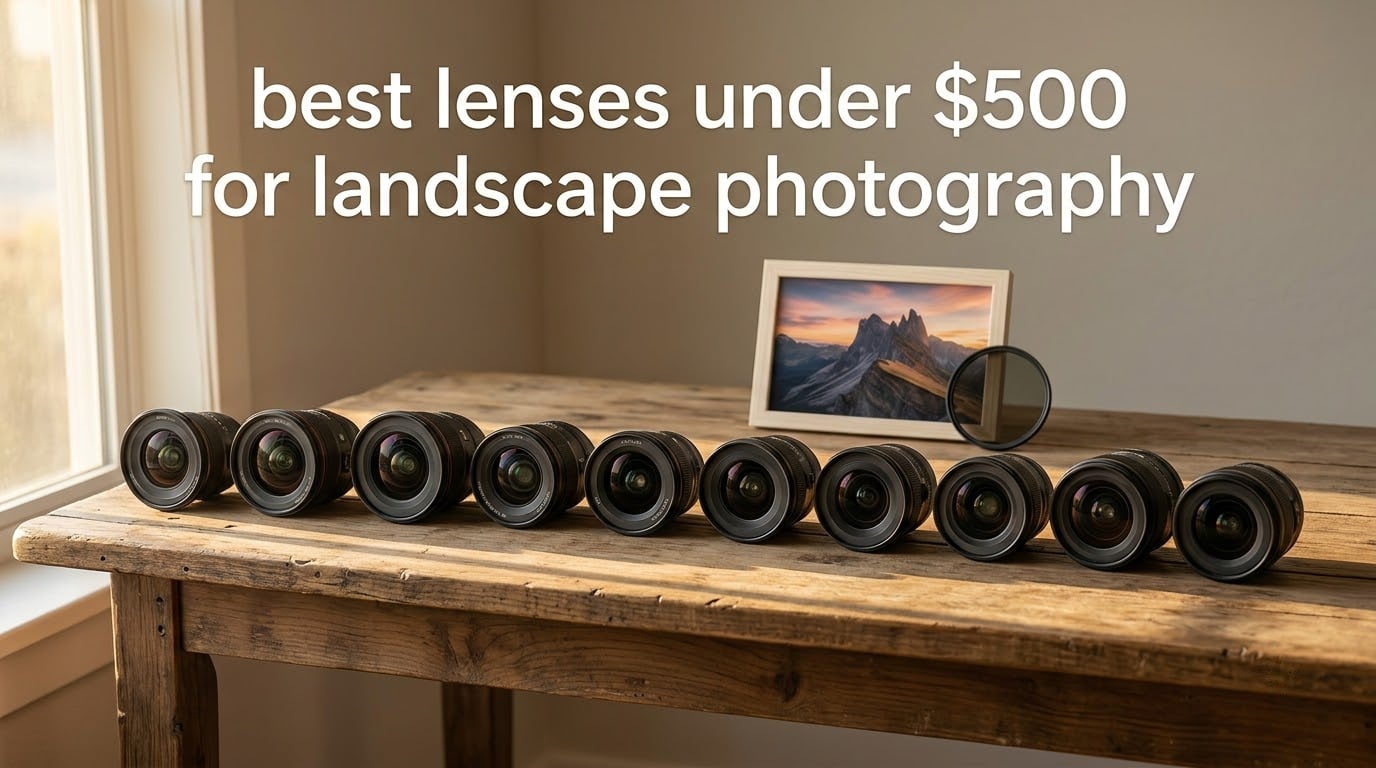 best lenses under $500 for landscape photography