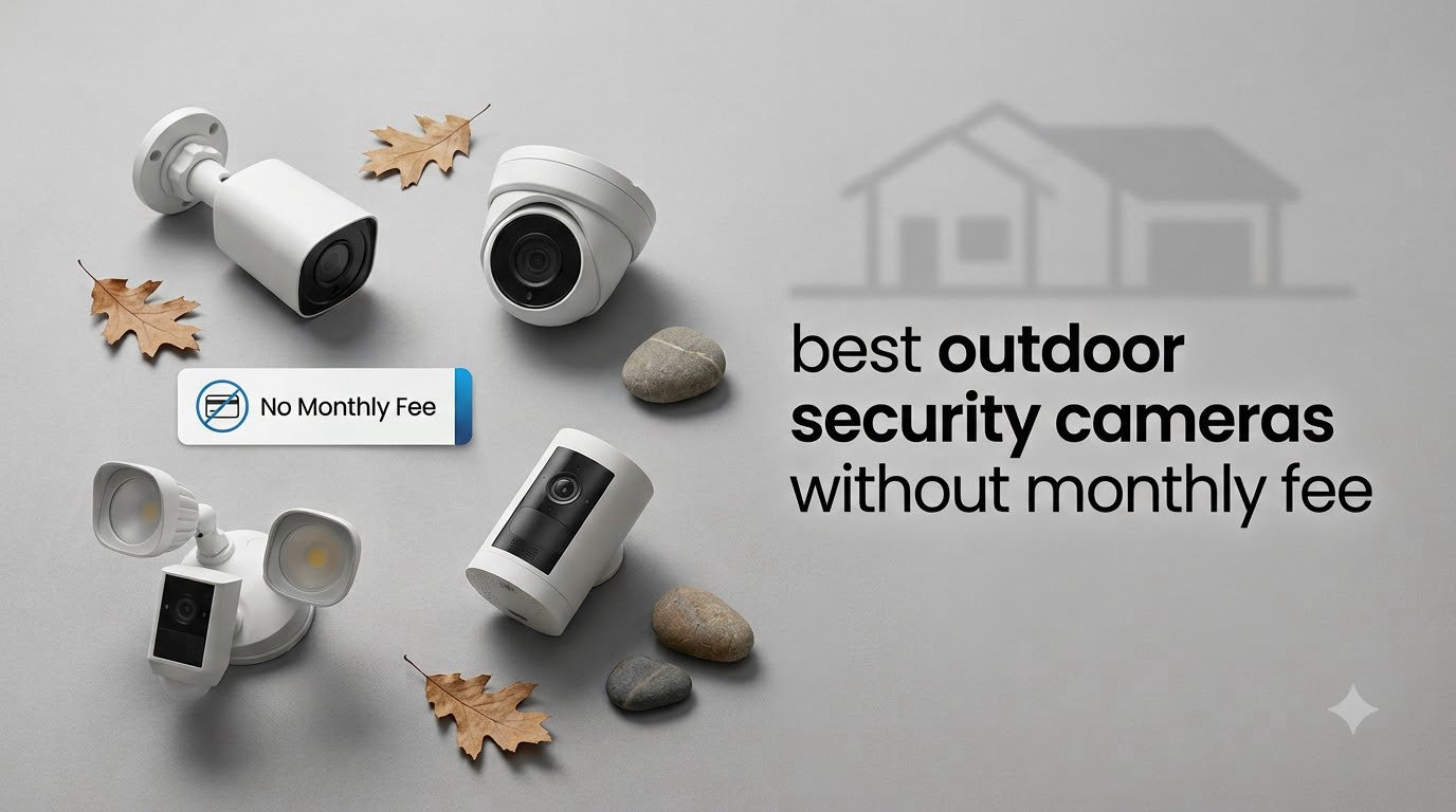 best outdoor security cameras without monthly fee