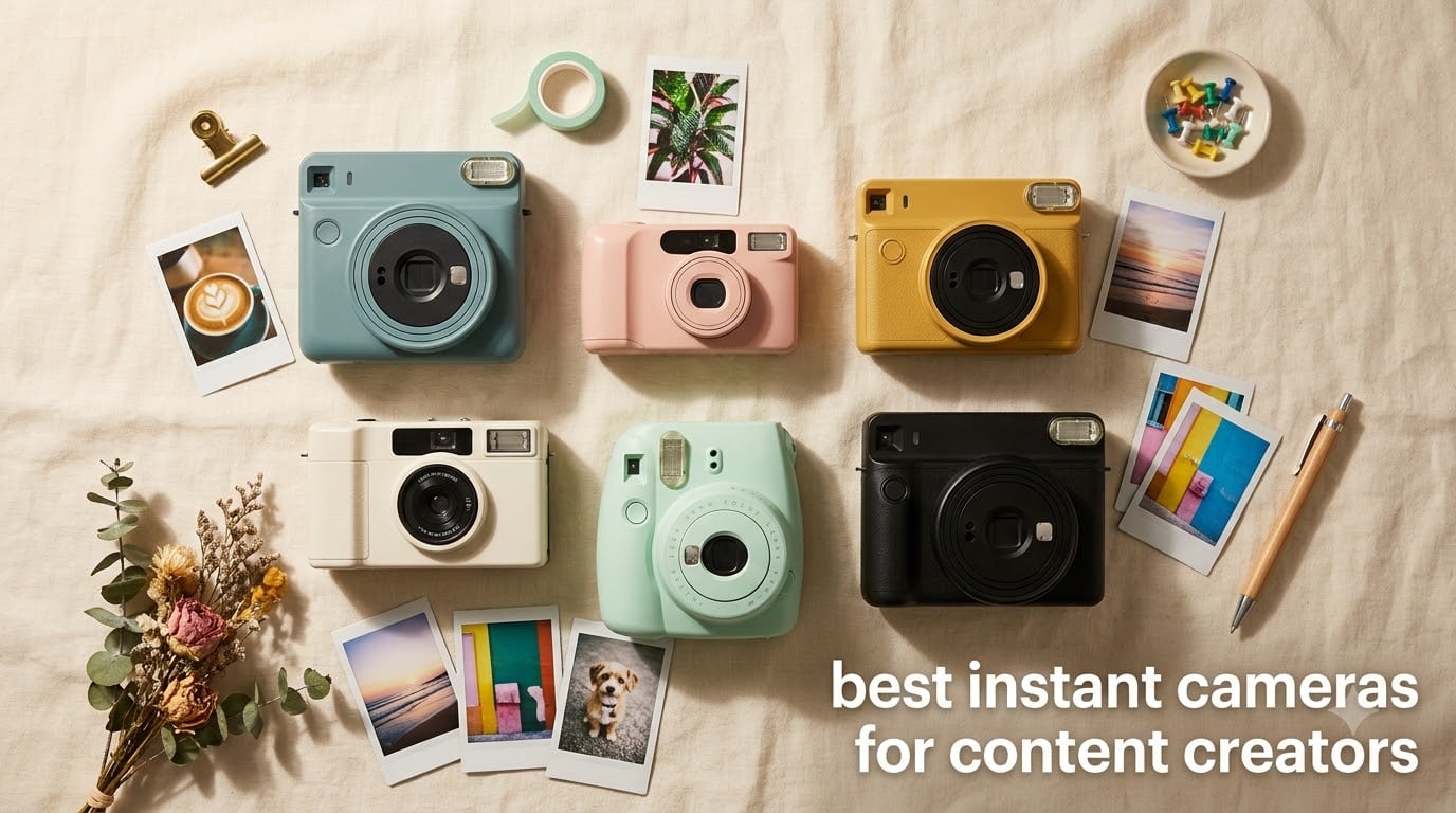 best instant cameras for content creators